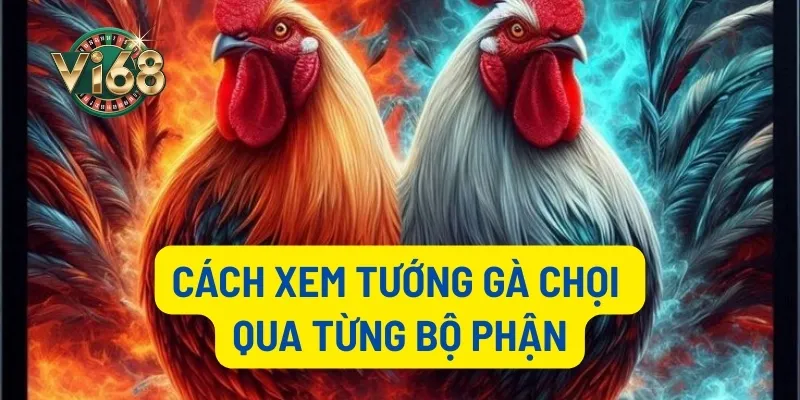 Cách xem tướng gà chọi qua từng bộ phận