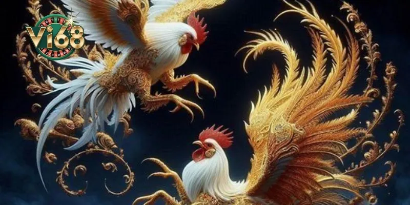 Vảy gà song cúc trong đá gà trực tuyến tại Vi68